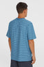 O'Neill Yarn Stripe T-Shirt - Blue Cali Tee Stripe