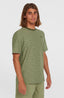 O'Neill Yarn Stripe T-Shirt - Green Cali Tee Stripe