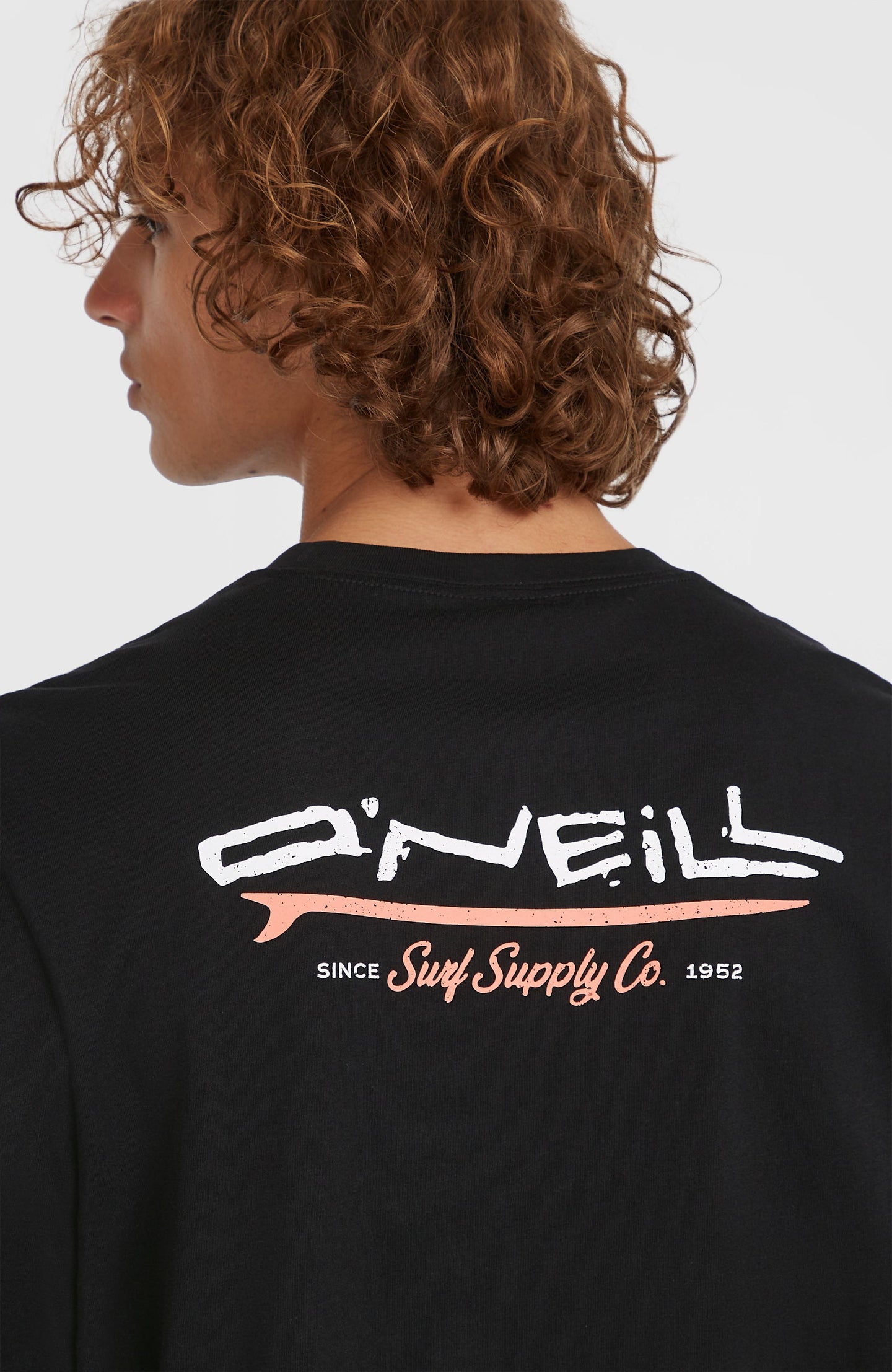 O'Neill Retro Back Print T-Shirt - Black Out