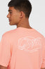 O'Neill Box Logo T-Shirt - Coral Pop