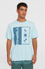 O'Neill Front Print T-Shirt - Morning Glory