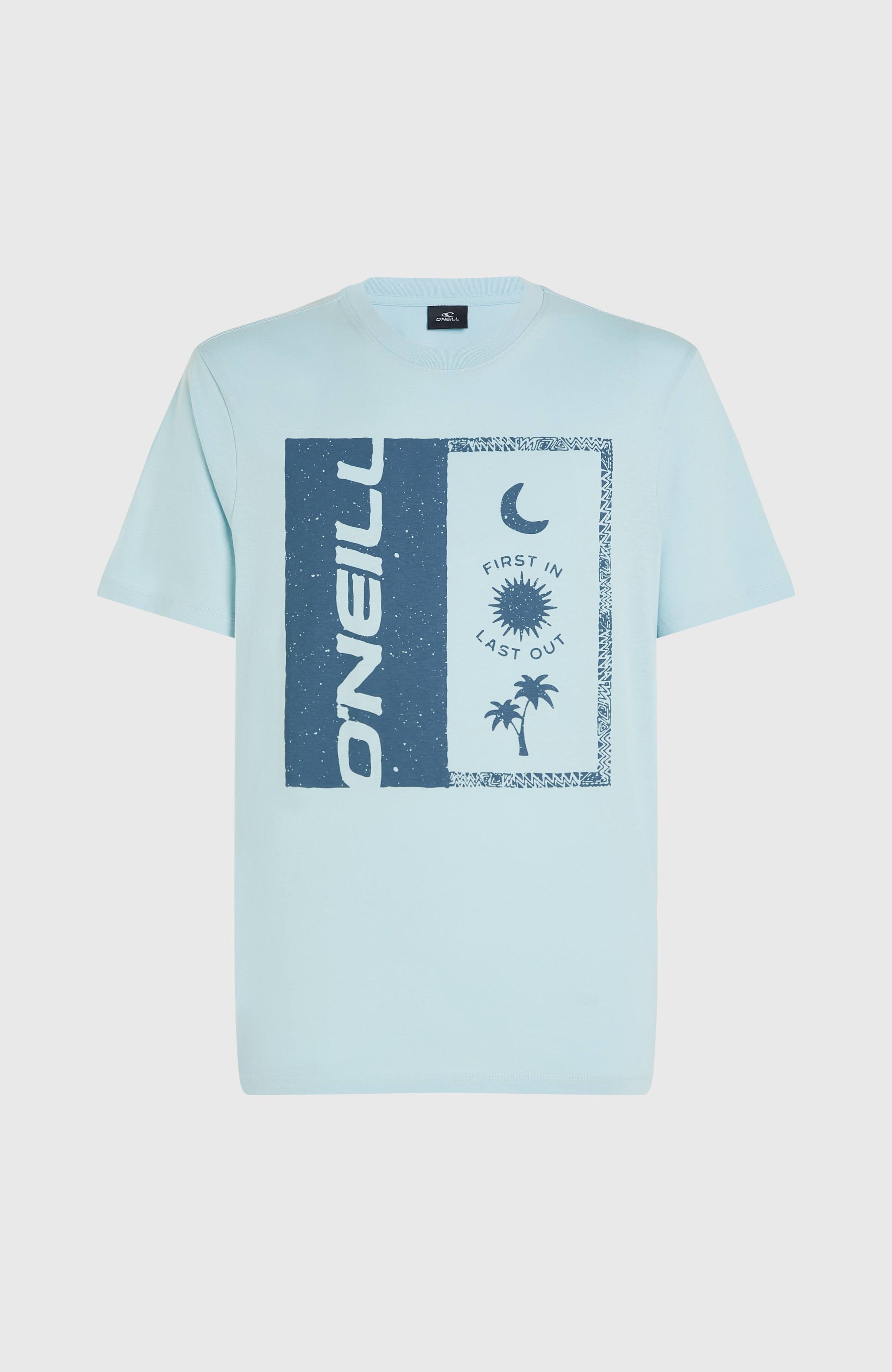 O'Neill Front Print T-Shirt - Morning Glory