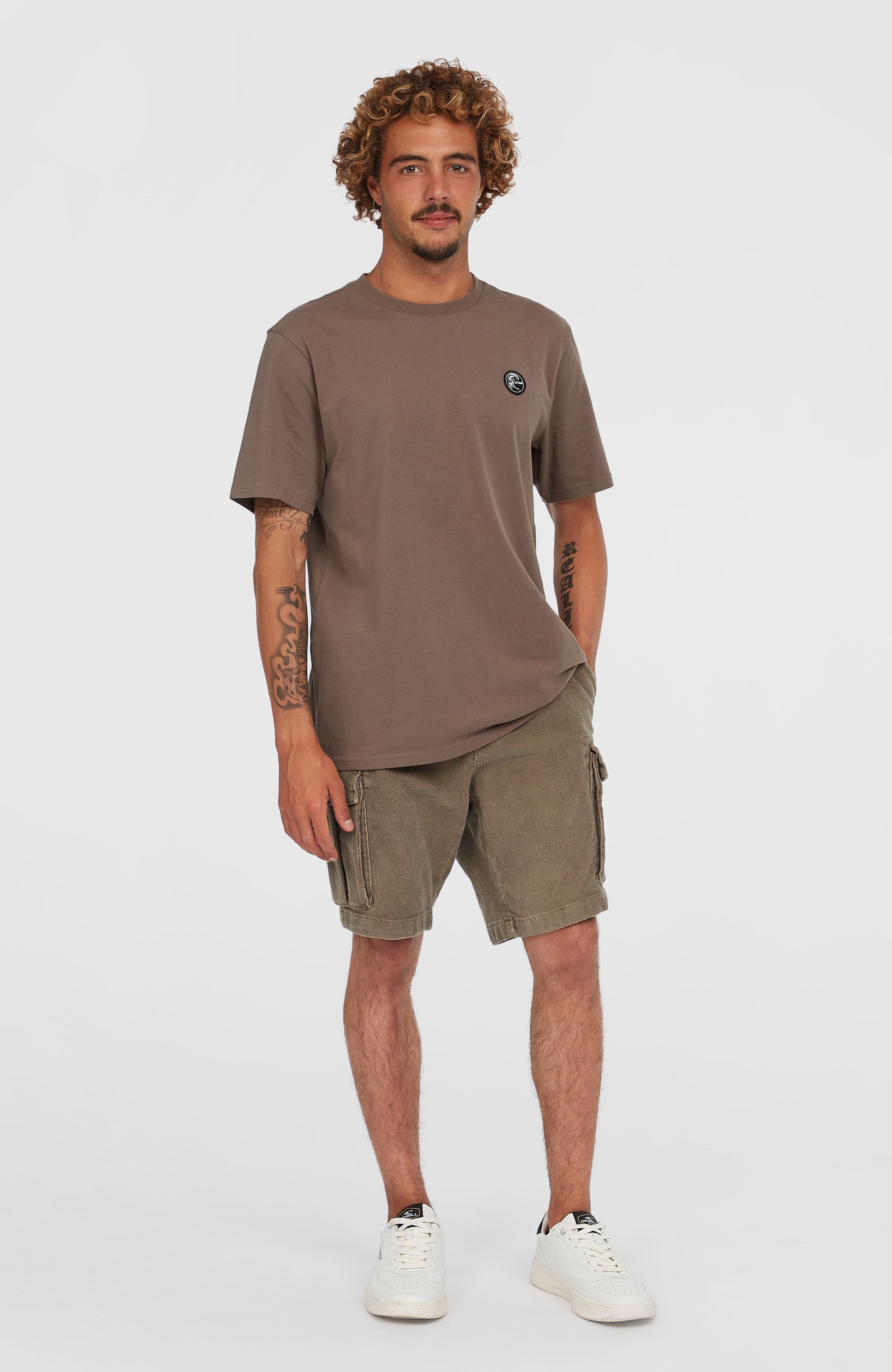 O'Riginals Badge T-Shirt - Pure Cashmere