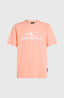 O'Neill Logo T-Shirt - Coral Pop