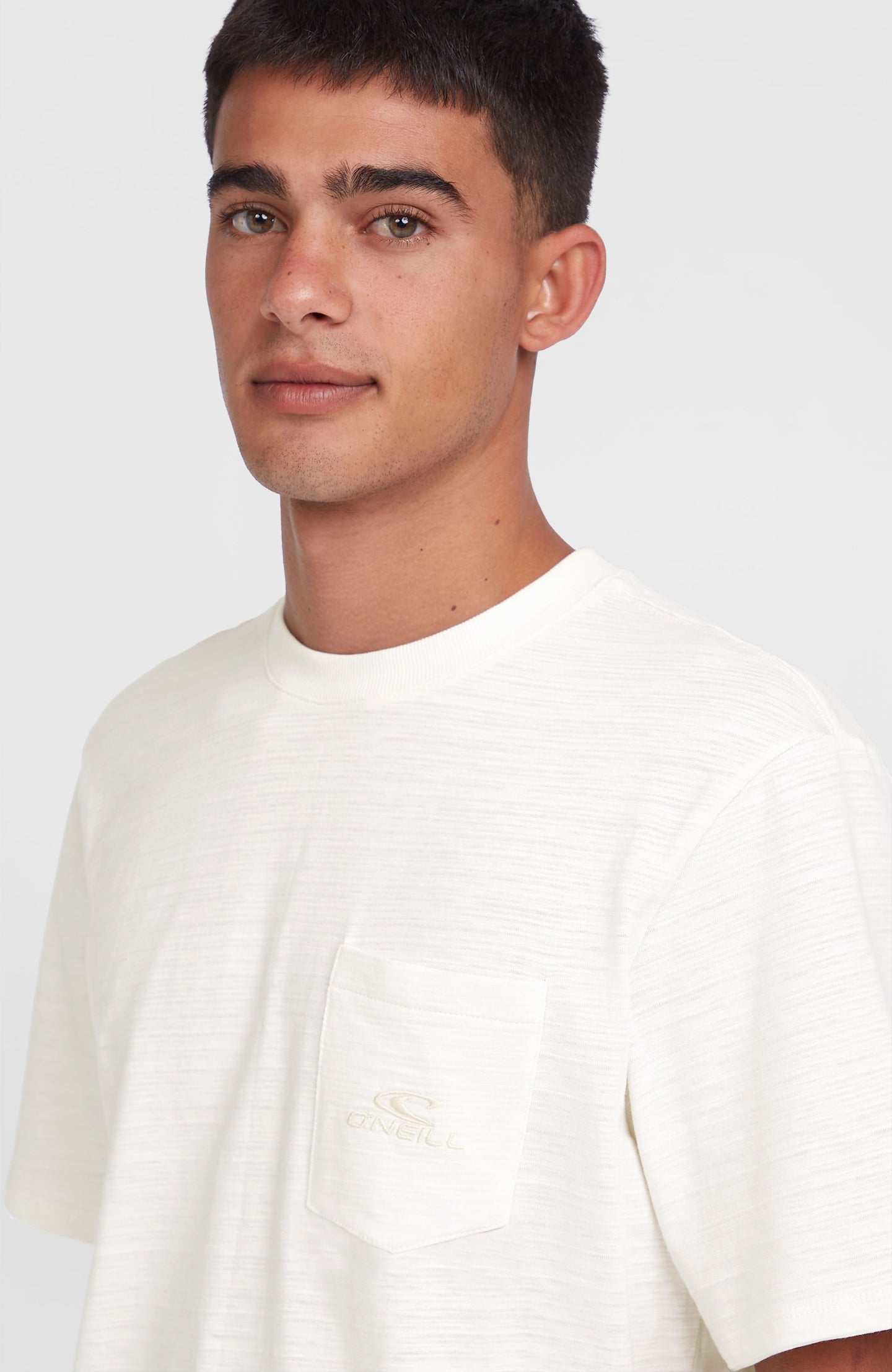 O'Neill Slub Chest Pocket T-Shirt - Snow White