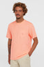 O'Neill Slub Chest Pocket T-Shirt - Coral Pop