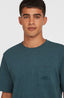 O'Neill Slub Chest Pocket T-Shirt - Alma Steel