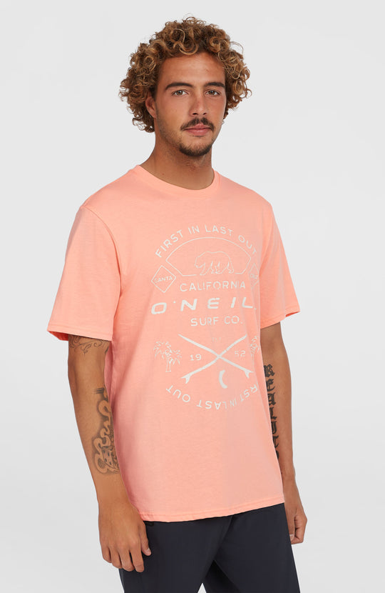 Jack O'Neill Muir T-Shirt - Coral Pop