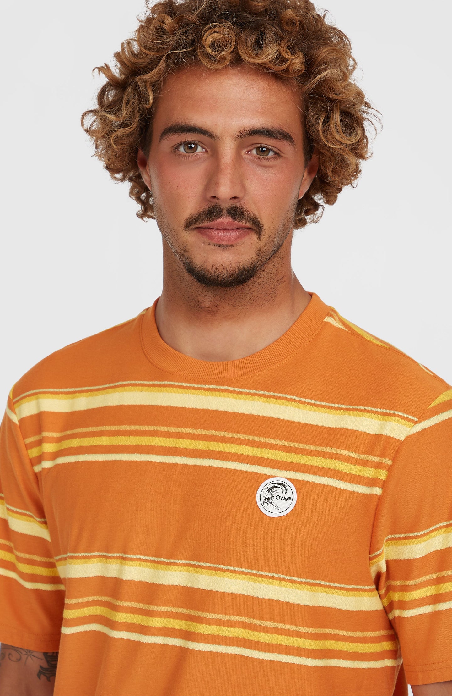 O'Riginals Stripe T-Shirt - Orange Originals Retro Stripe