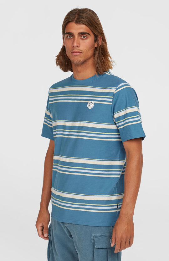 O'Riginals Stripe T-Shirt - Blue Originals Retro Stripe