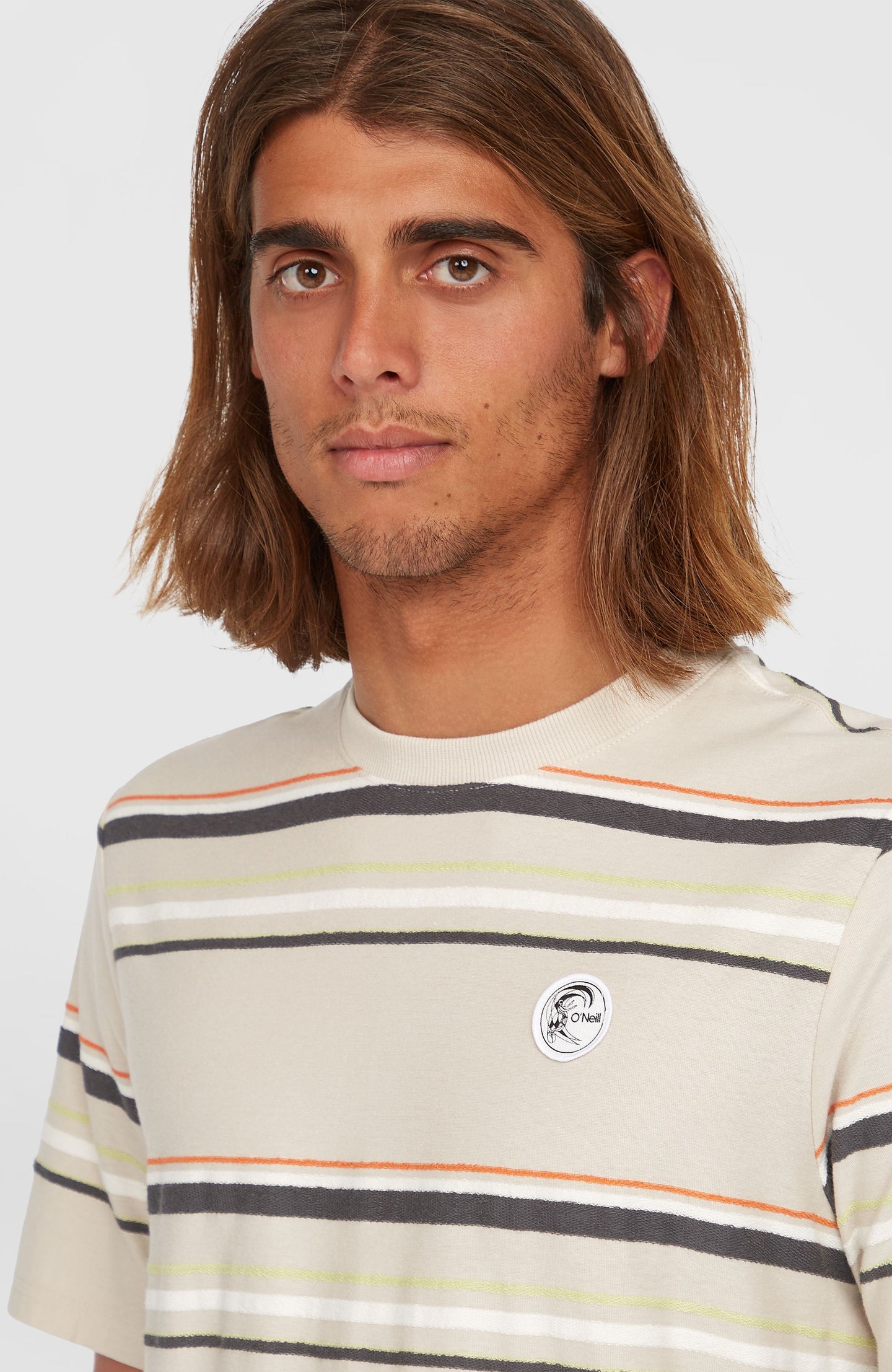 O'Riginals Stripe T-Shirt - Beige Originals Retro Stripe