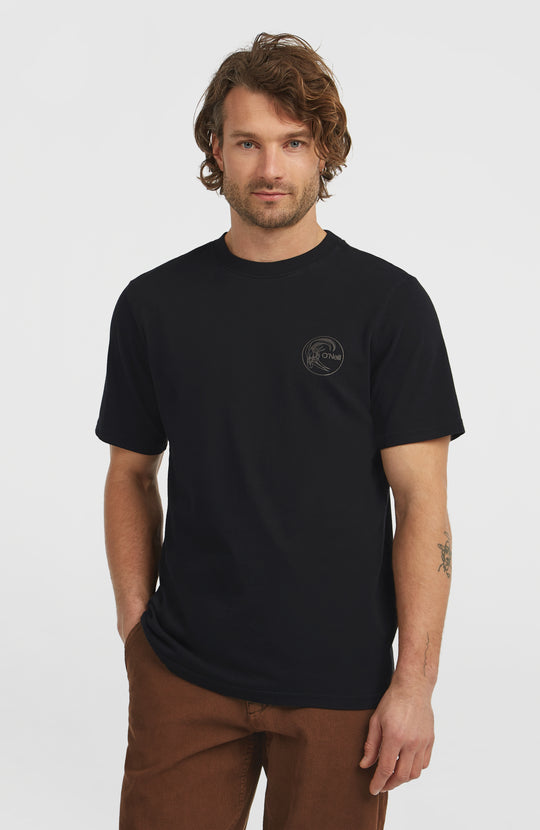 O'Riginals Back Print T-Shirt - Black Out