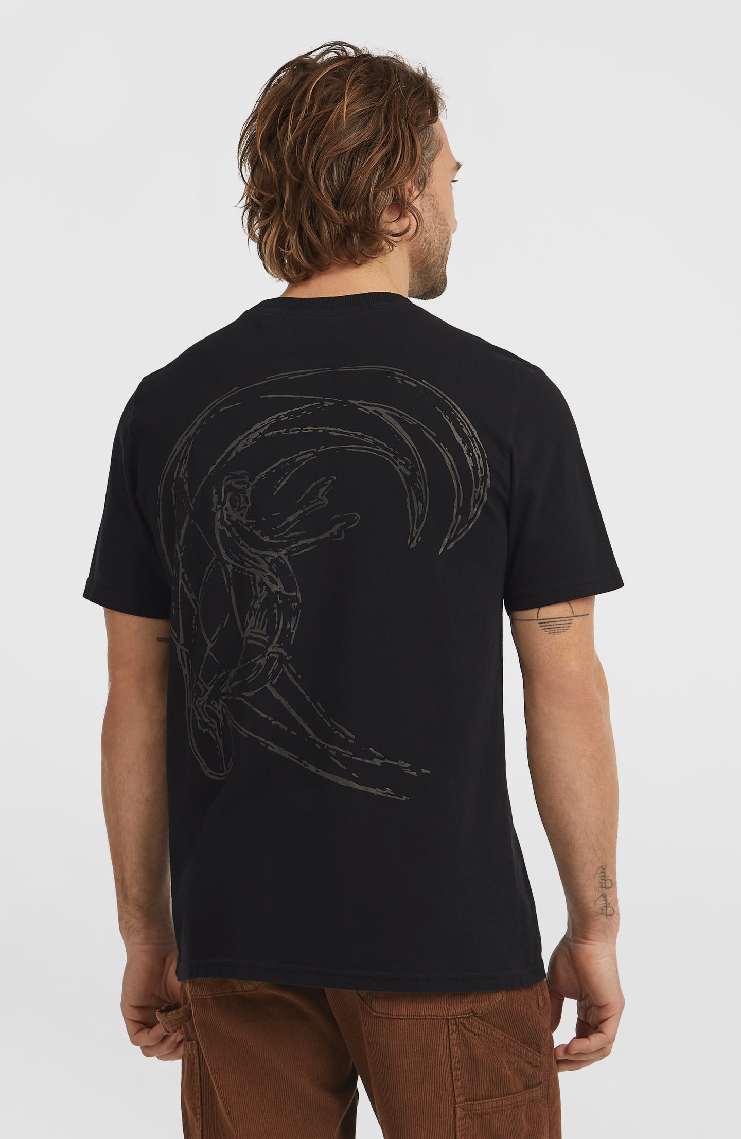 O'Riginals Back Print T-Shirt - Black Out