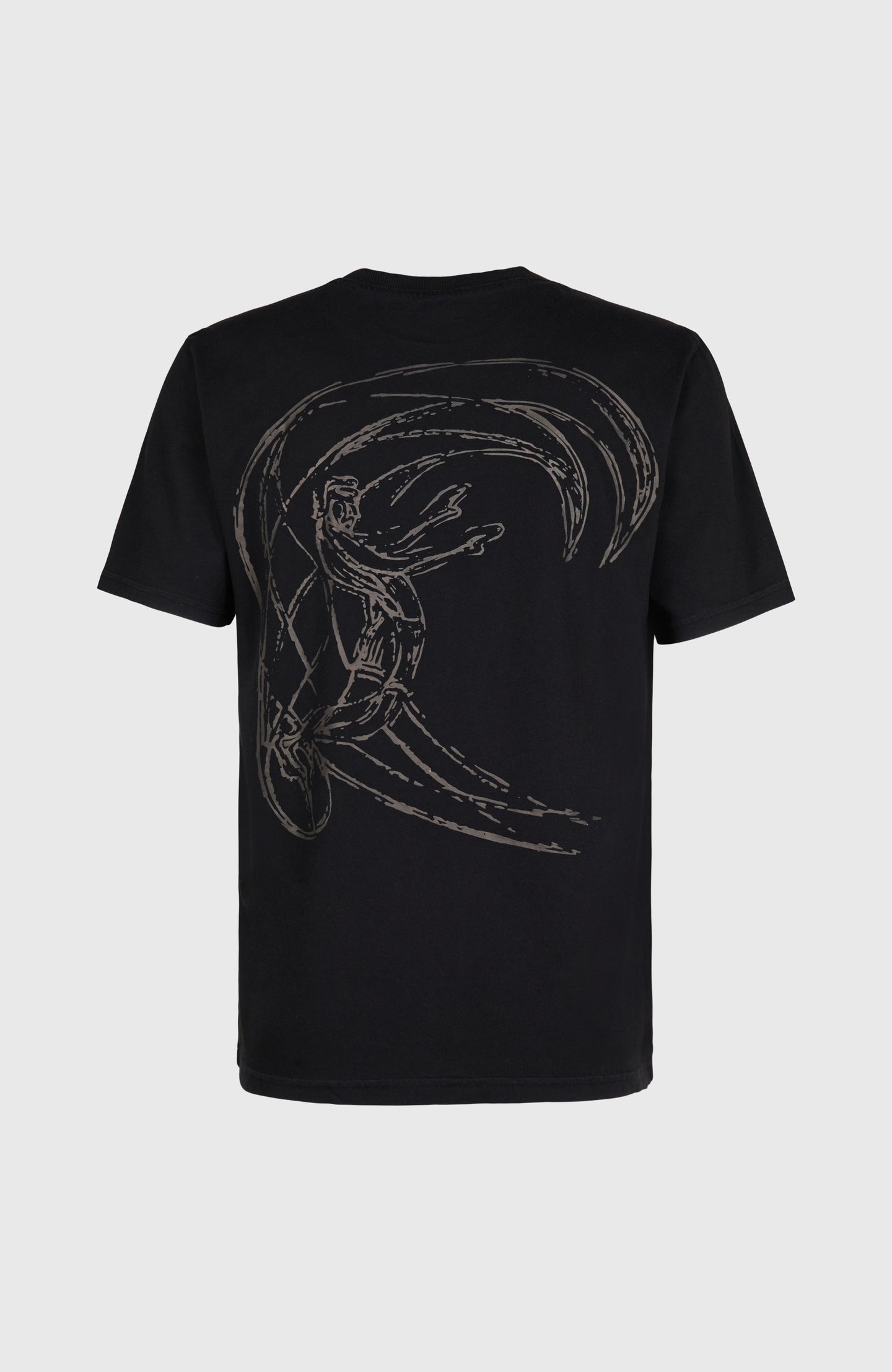 O'Riginals Back Print T-Shirt - Black Out
