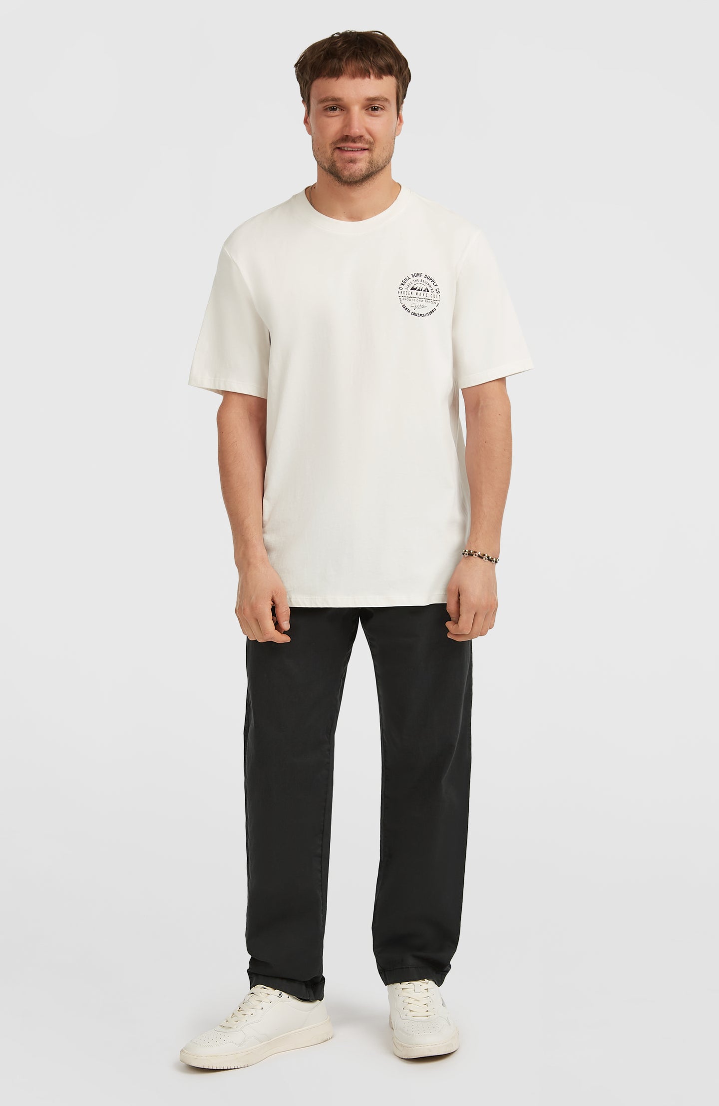 O'Neill Chest Print T-Shirt - Snow White