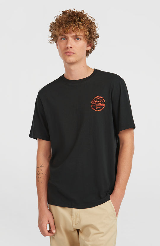 O'Neill Chest Print T-Shirt - Black Out