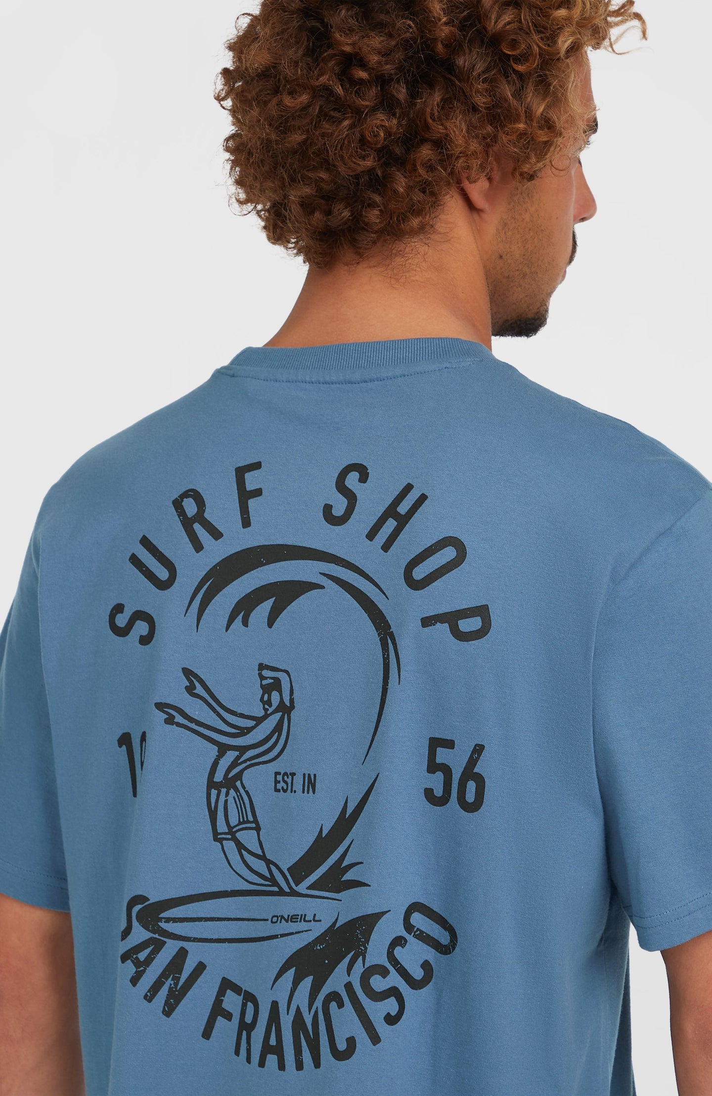 O'Riginals Surf Shop T-Shirt - Copen Blue