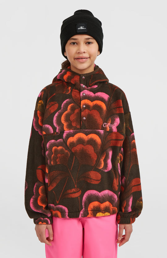 O'Neill Superfleece Hz Hoodie - Brown Originals Flower