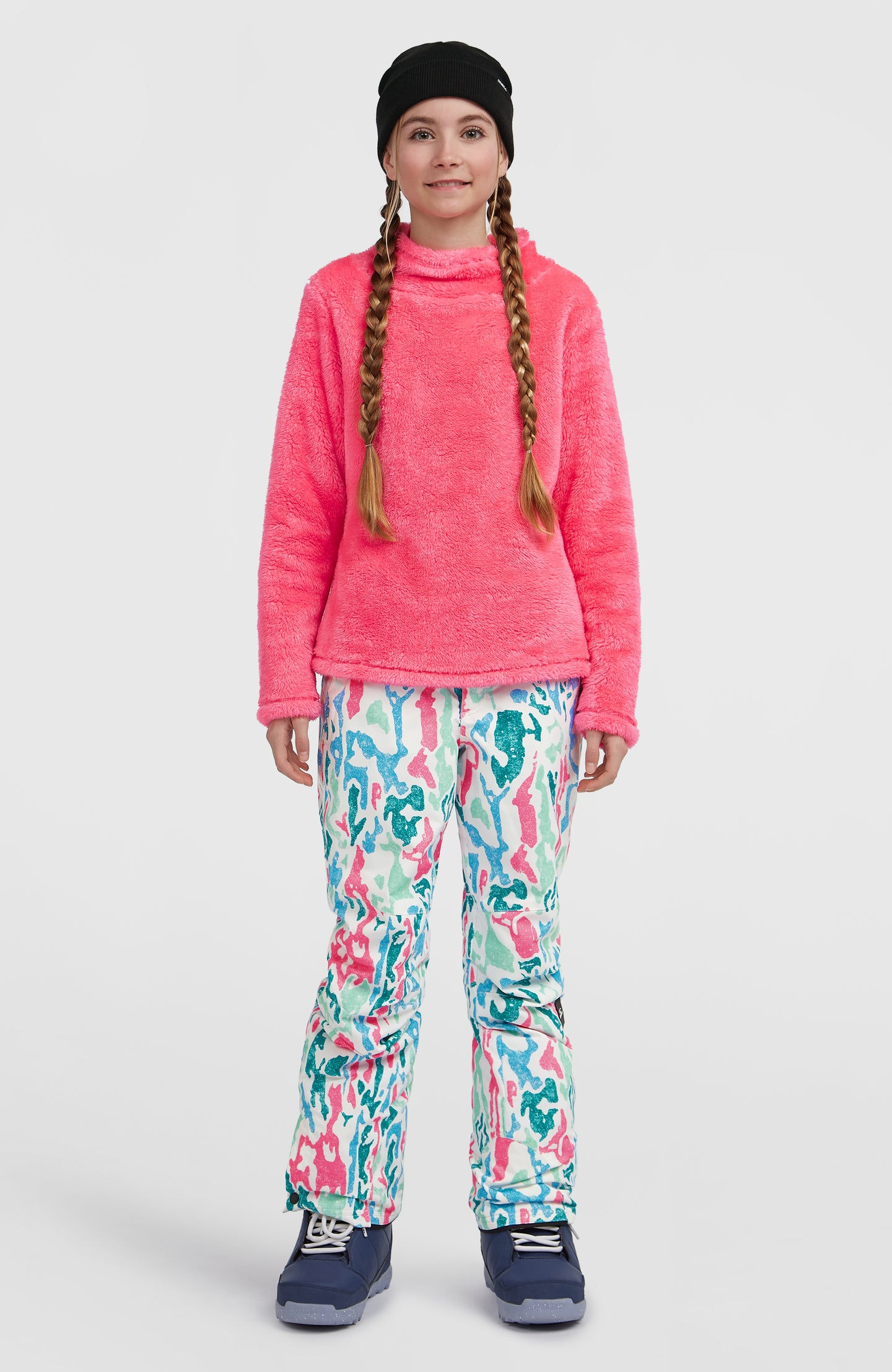 Fwc' Cruz Fuzzy Fleece - Skater Pink