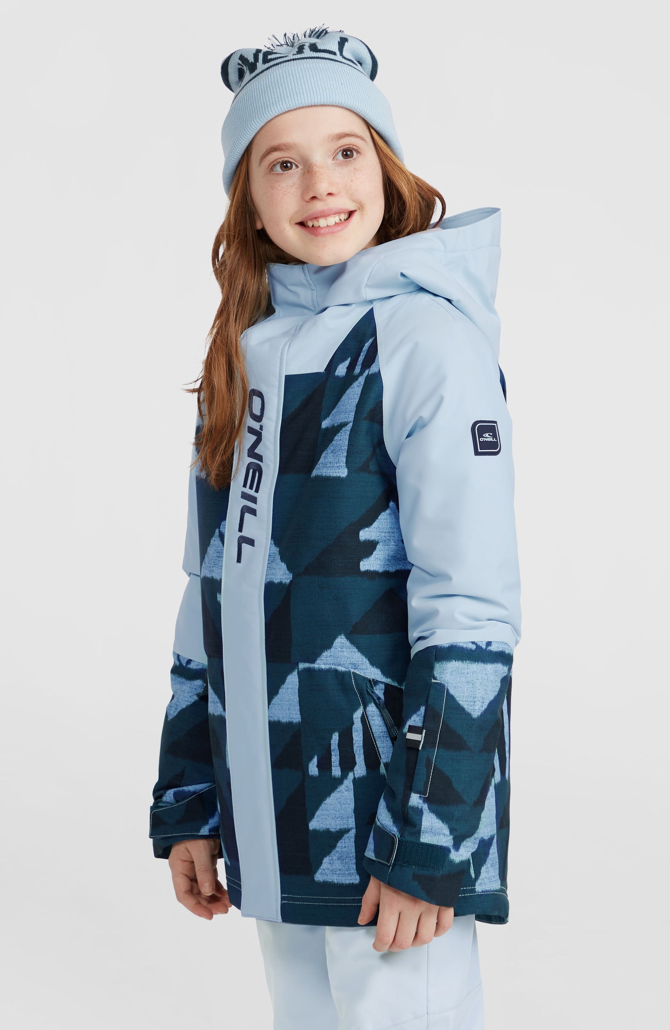 O'Riginals Snow Jacket - Blue Triangle Ikat
