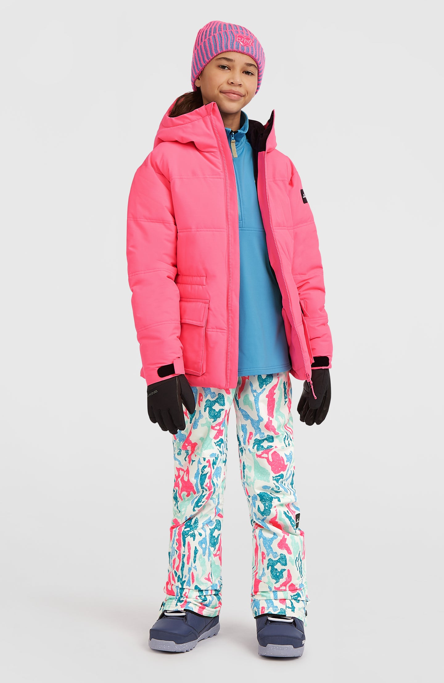 Fwc'Cruz Puffer Snow Jacket - Skater Pink