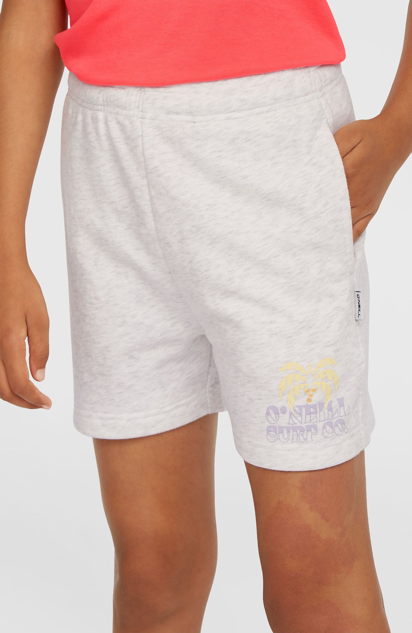 O'Neill Heart Sweatshorts - White Melange