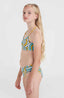 Mix And Match Tropics Bikini - Blue Rainbow Stripe