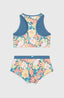 O'Neill Cali Holiday Bikini Set - Blue Santa Monica