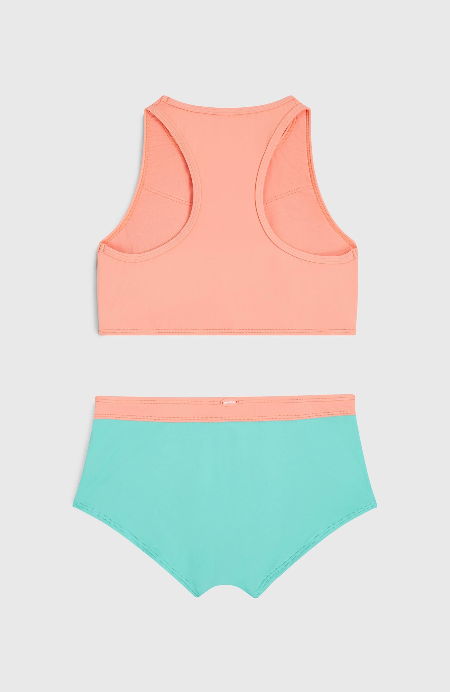 O'Neill Cali Holiday Bikini Set - Coral Pink Colour Block
