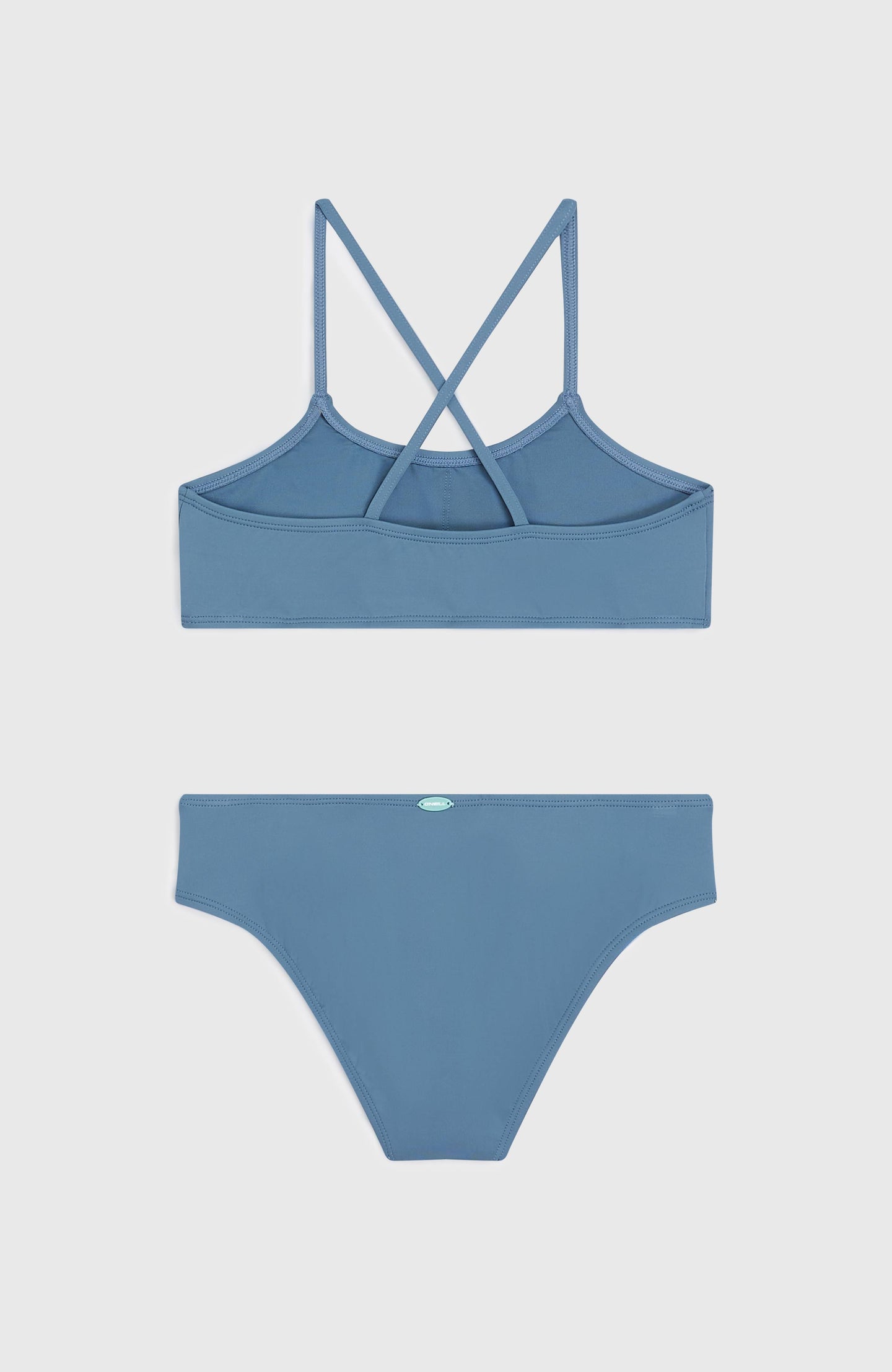 Essentials Bralette Bikini Set - Copen Blue