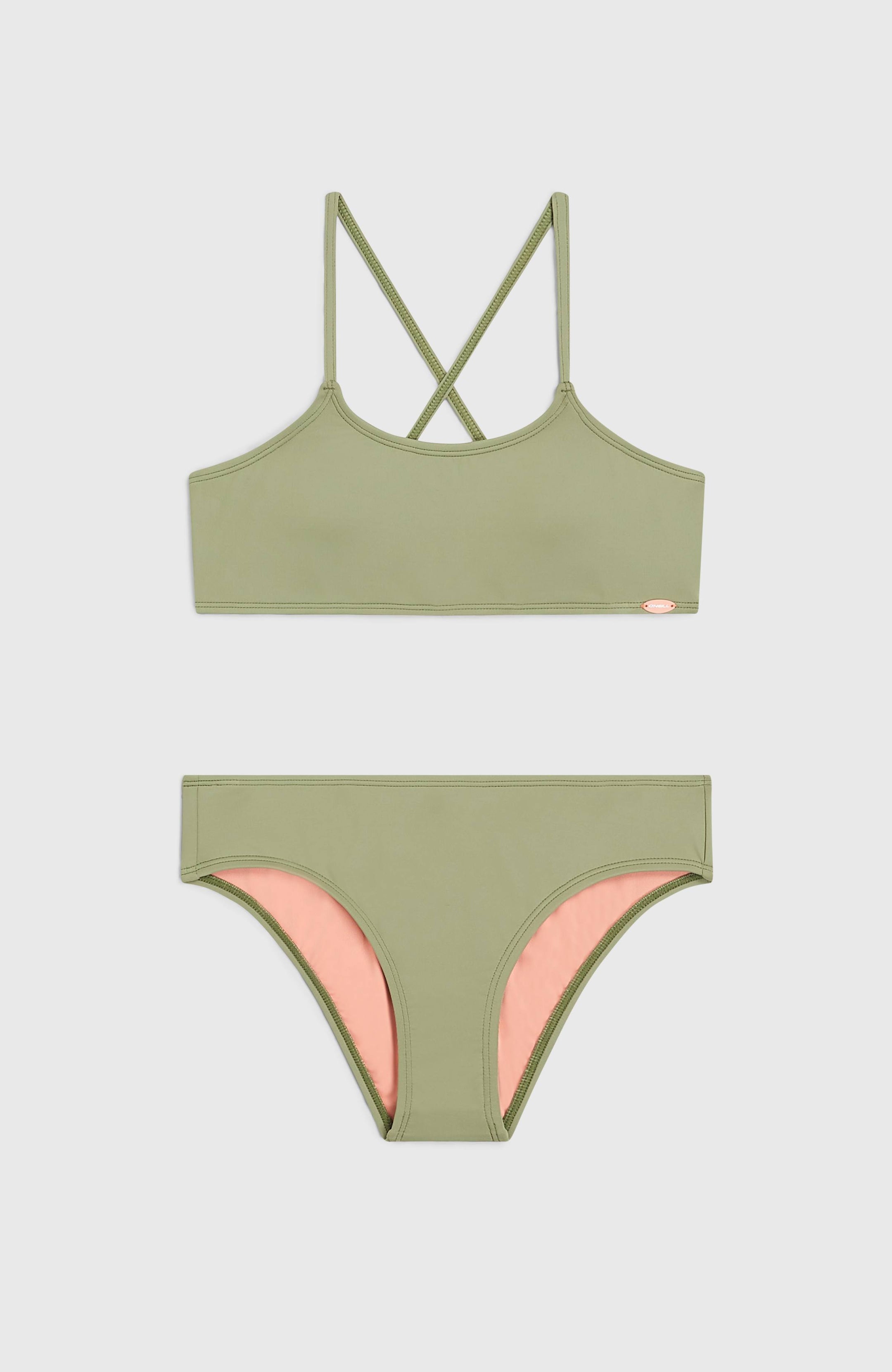 Essentials Bralette Bikini Set - Avery Fern