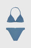 Essentials Triangle Bikini Set - Copen Blue