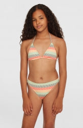 Essentials Triangle Bikini Set - Stipple Stripe