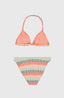 Essentials Triangle Bikini Set - Stipple Stripe