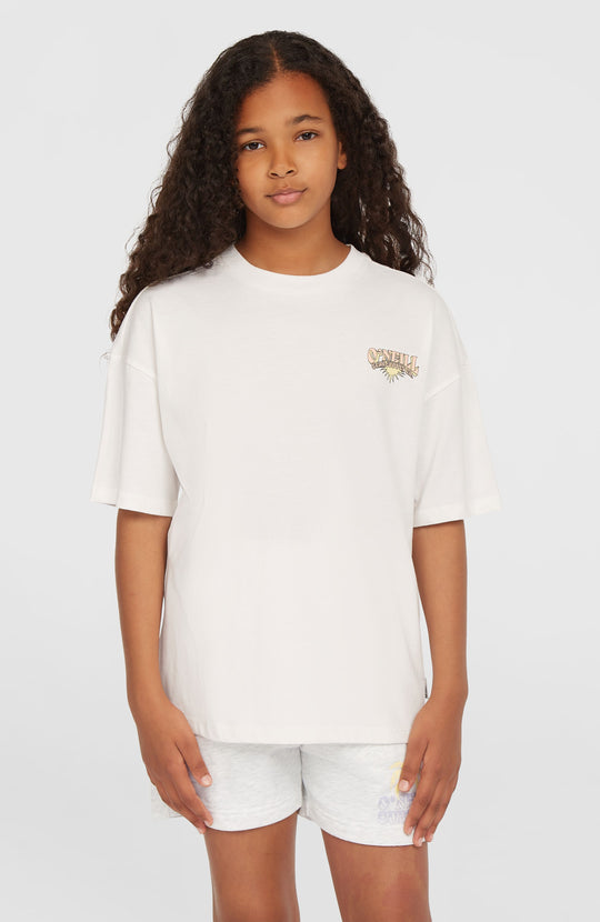 O'Neill Back Print T-Shirt - Snow White