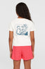 O'Neill Short Graphic T-Shirt - Snow White