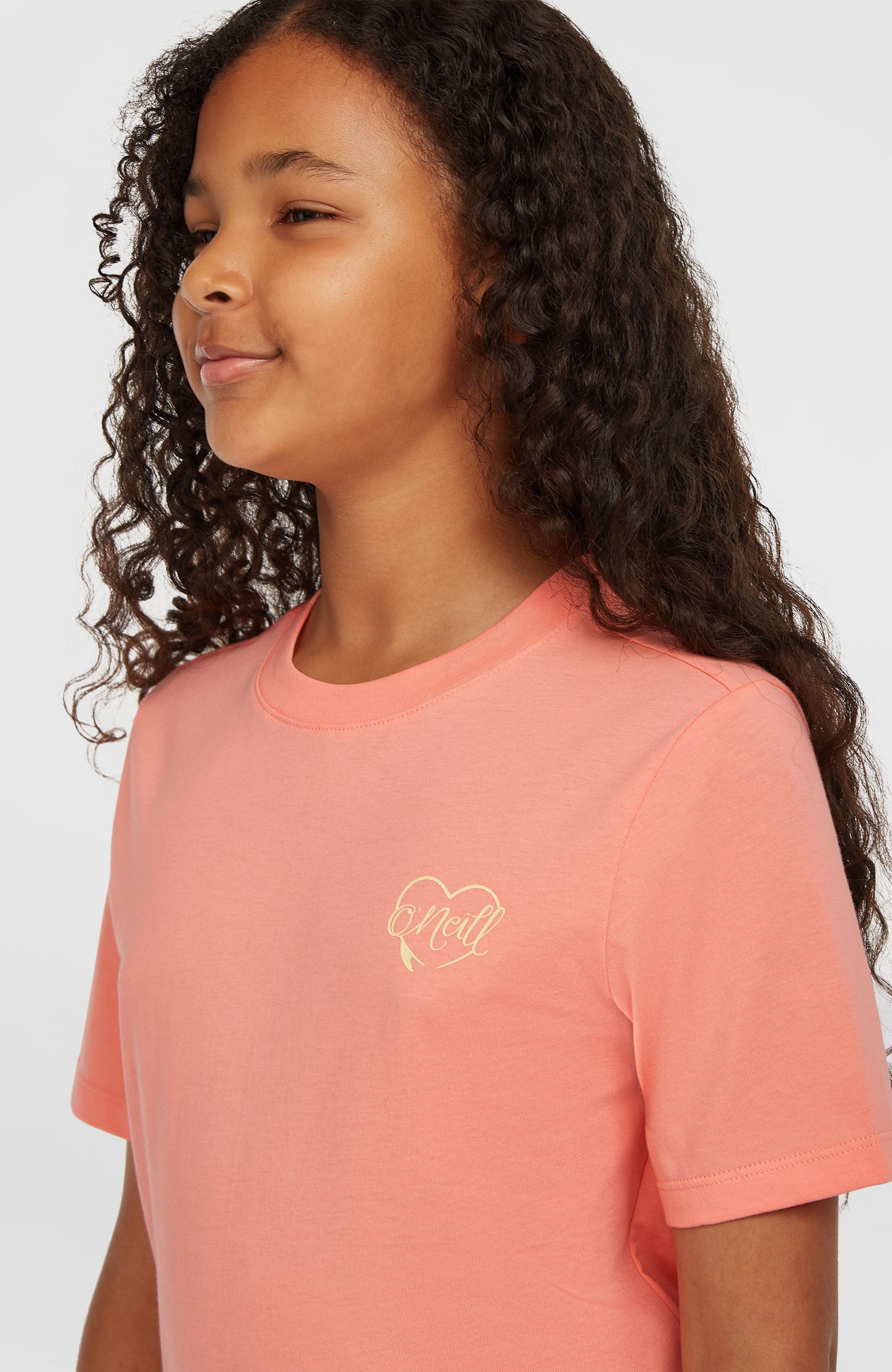 O'Neill Script T-Shirt - Coral Pink