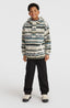 O'Neill Superfleece Hz Hoodie - Grey Ikat Stripe