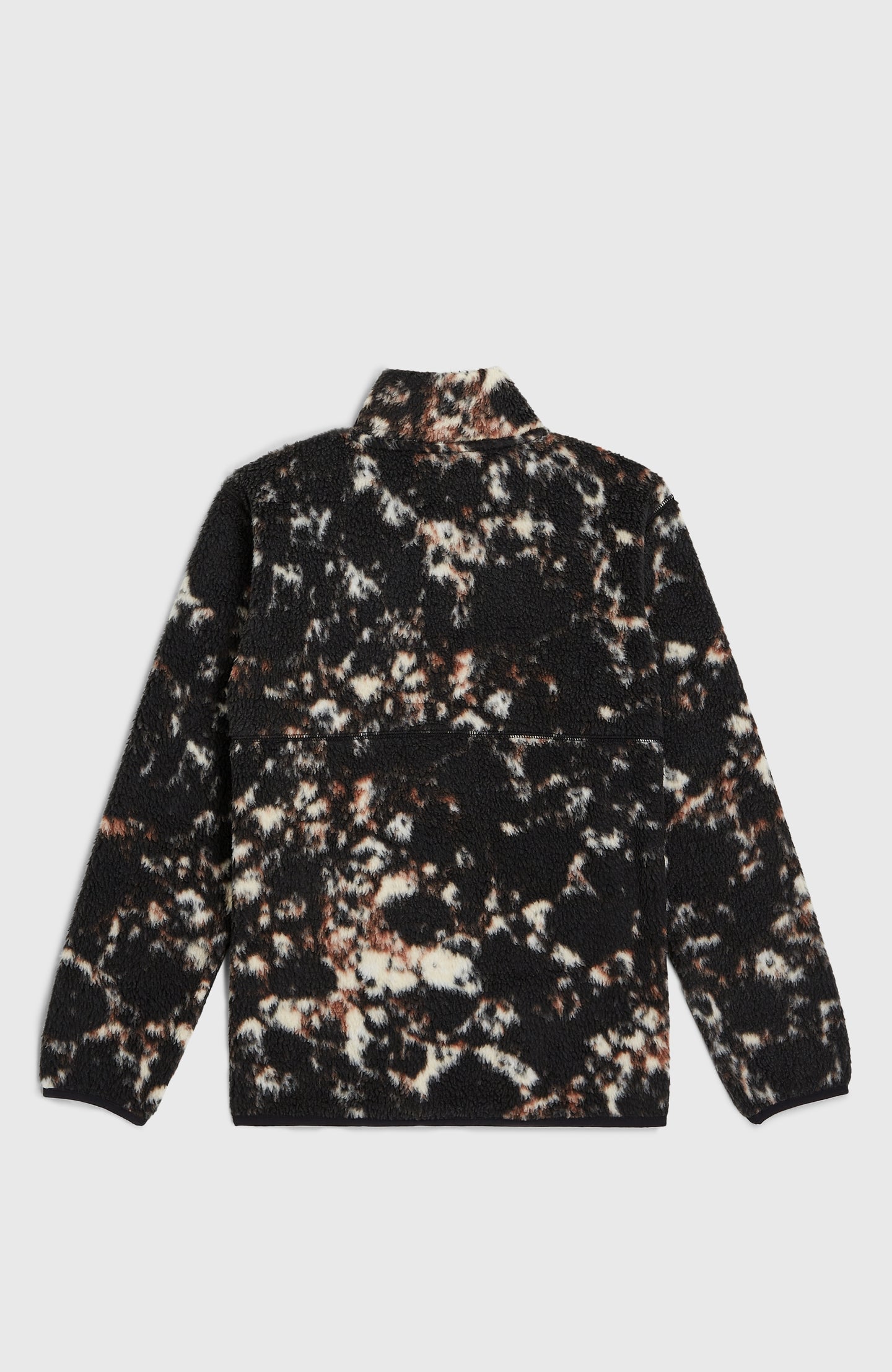 O'Neill High Pile Fz Fleece - Black/Beige Quarry