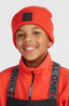 Cube Beanie Kids - Paprika Flame
