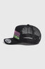 Flood Trucker Cap - Black Upside Down