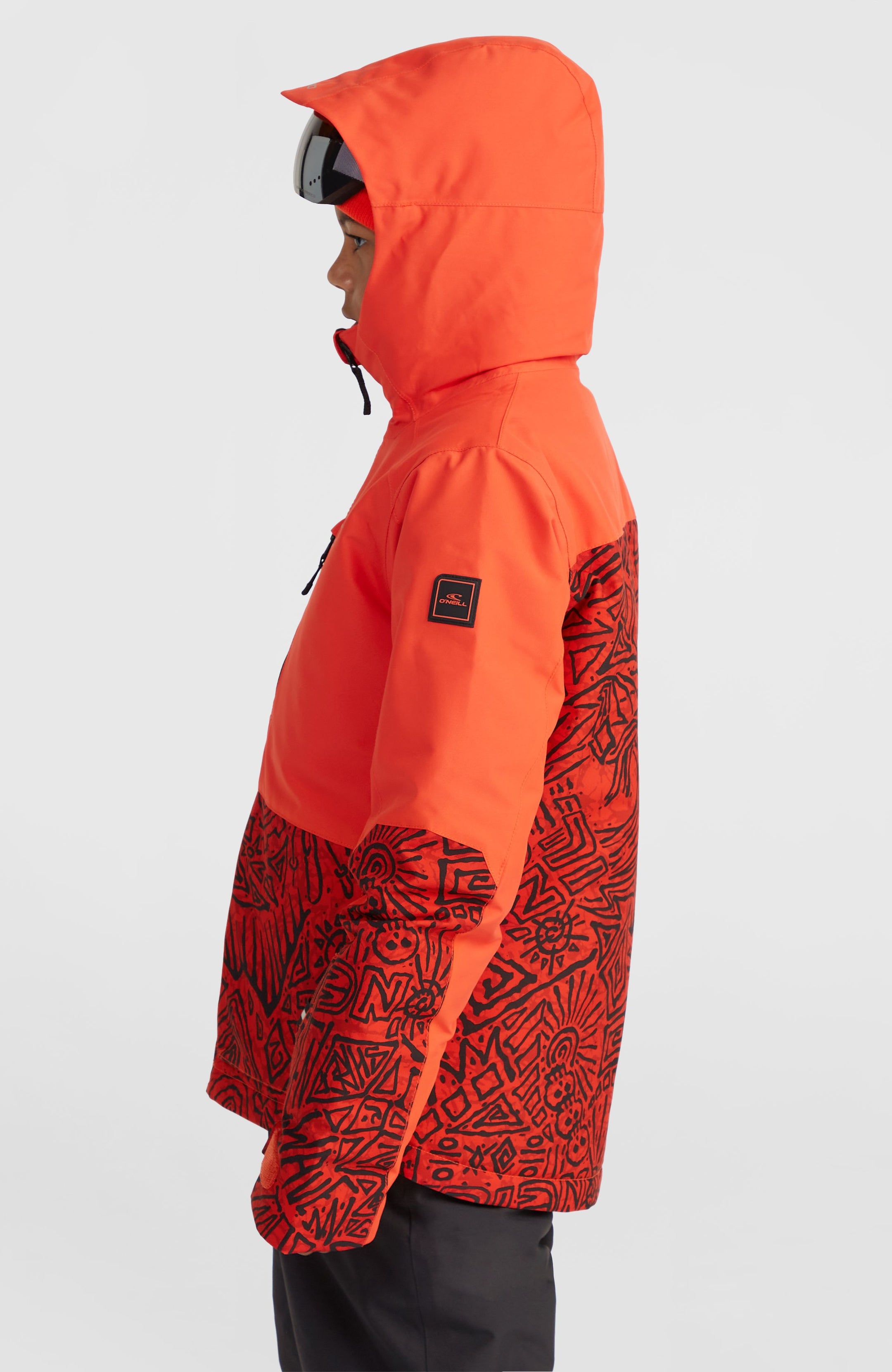 O'Riginals Block Snow Jacket - Red Sketcheritage