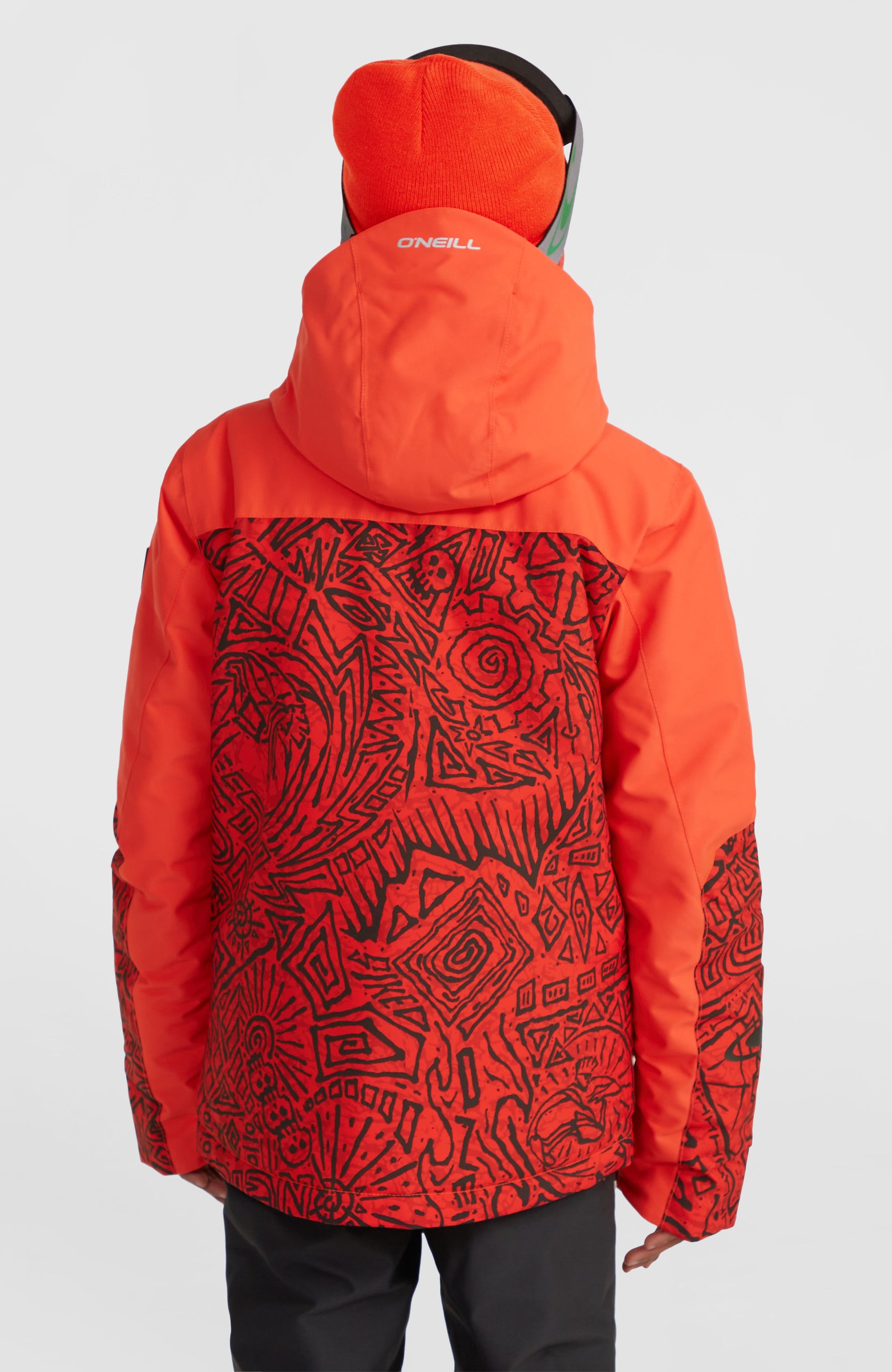 O'Riginals Block Snow Jacket - Red Sketcheritage