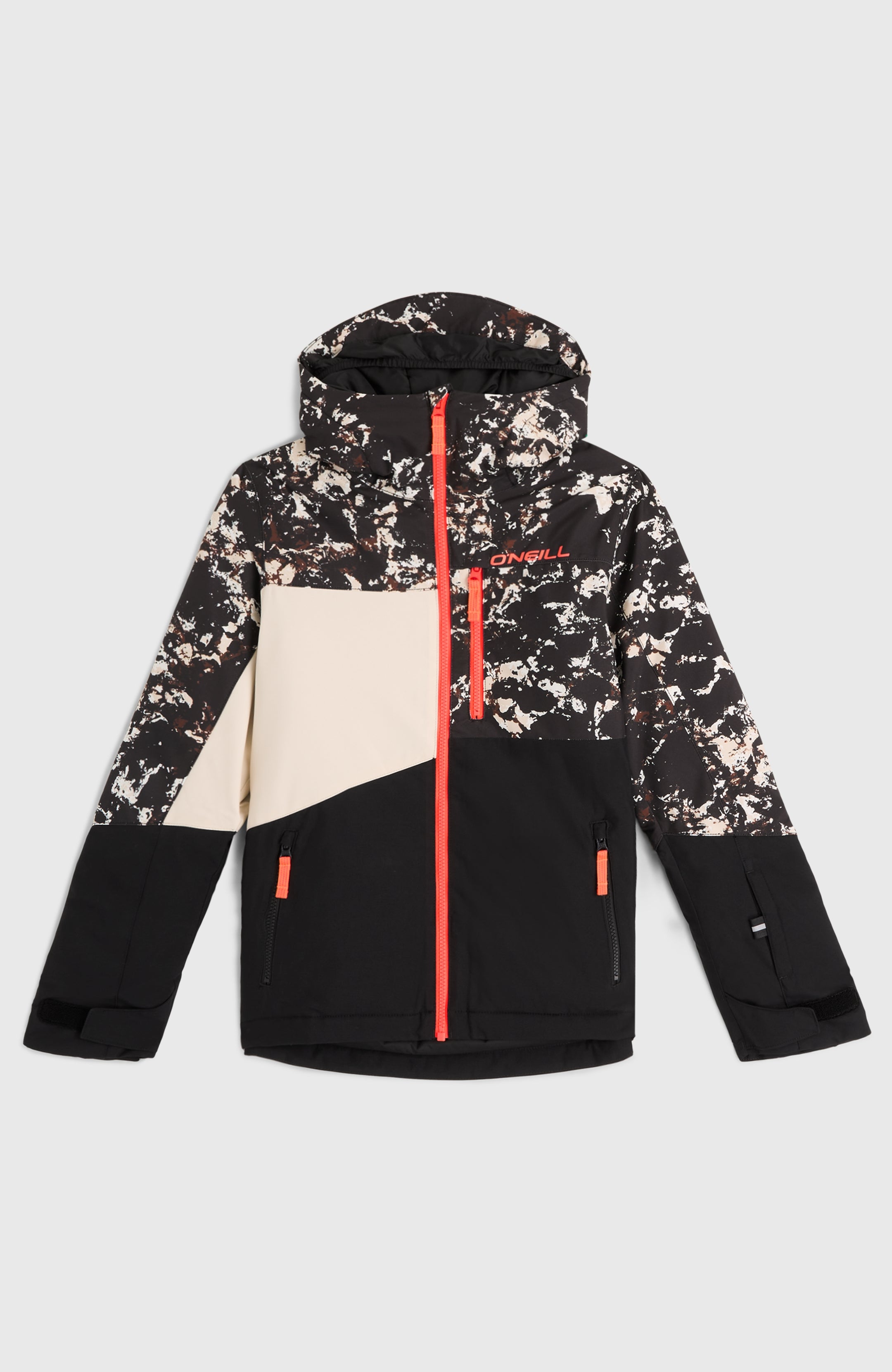 Fwc'Cruz Triple Snow Jacket - Black/Beige Quarry