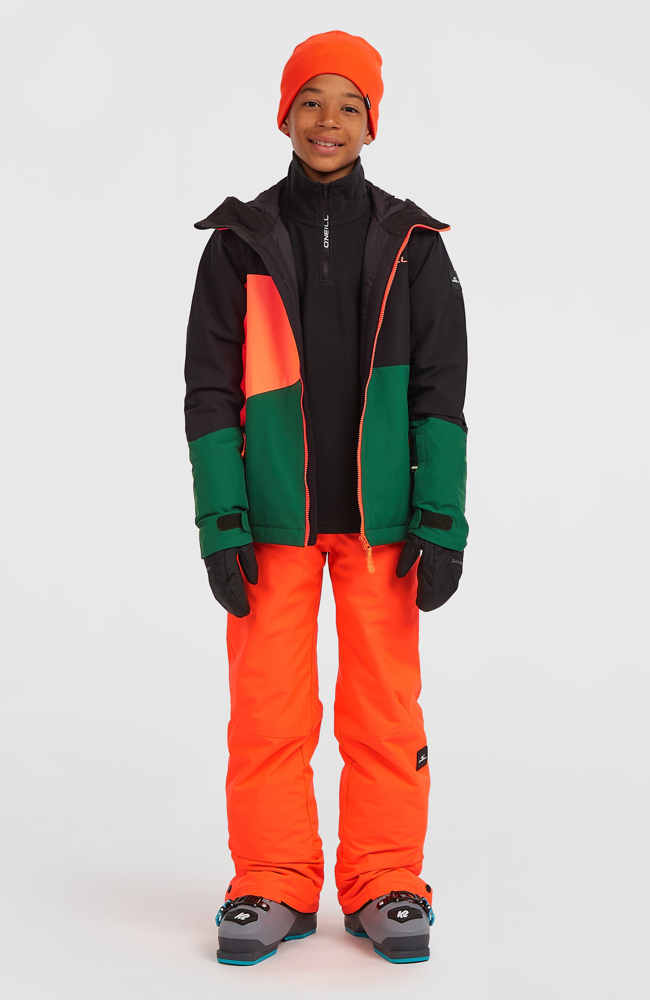 Fwc'Cruz Triple Snow Jacket - Black Out Colour Block