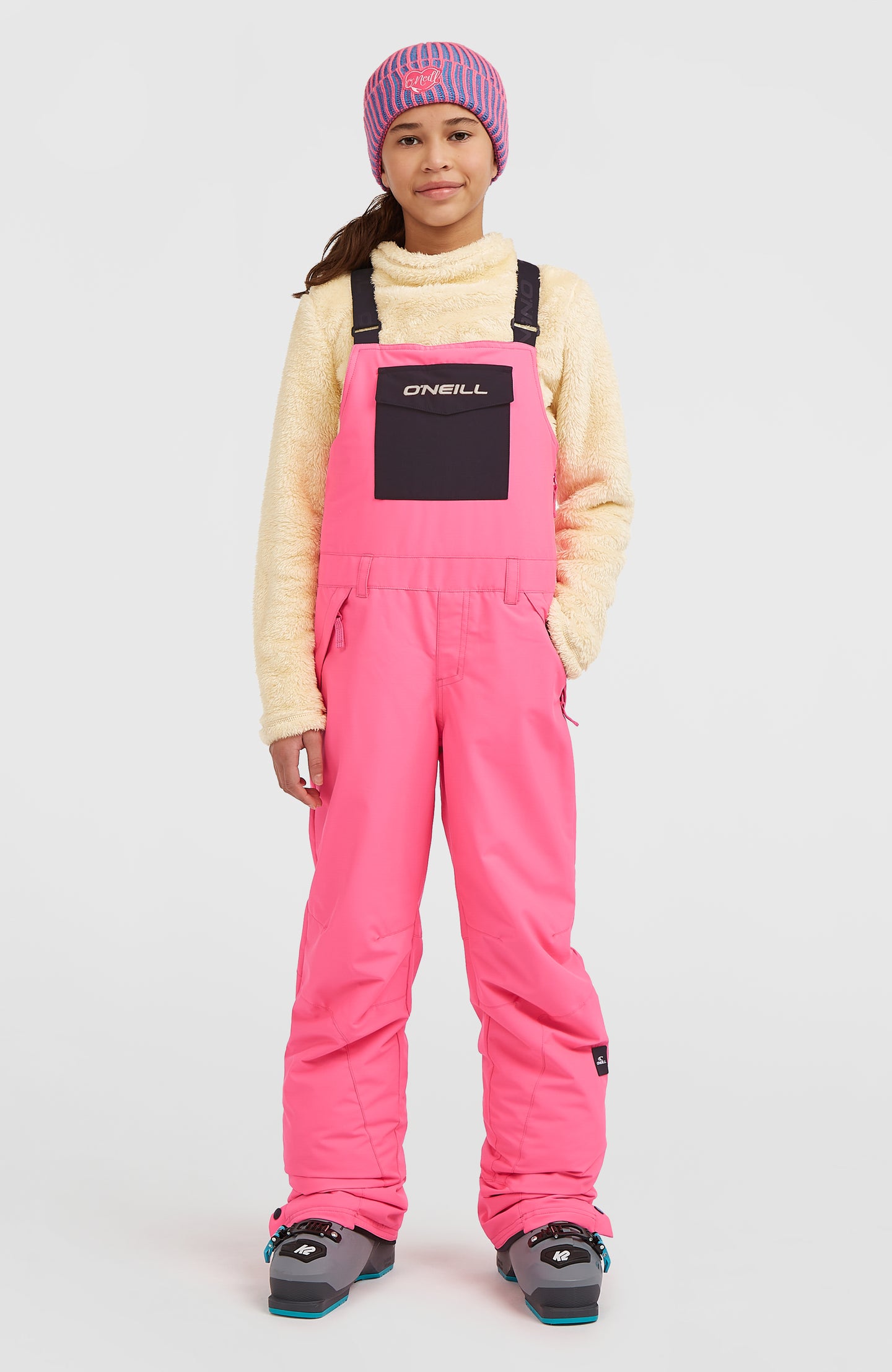Fwc'Cruz Bib Pants - Skater Pink Colour Block