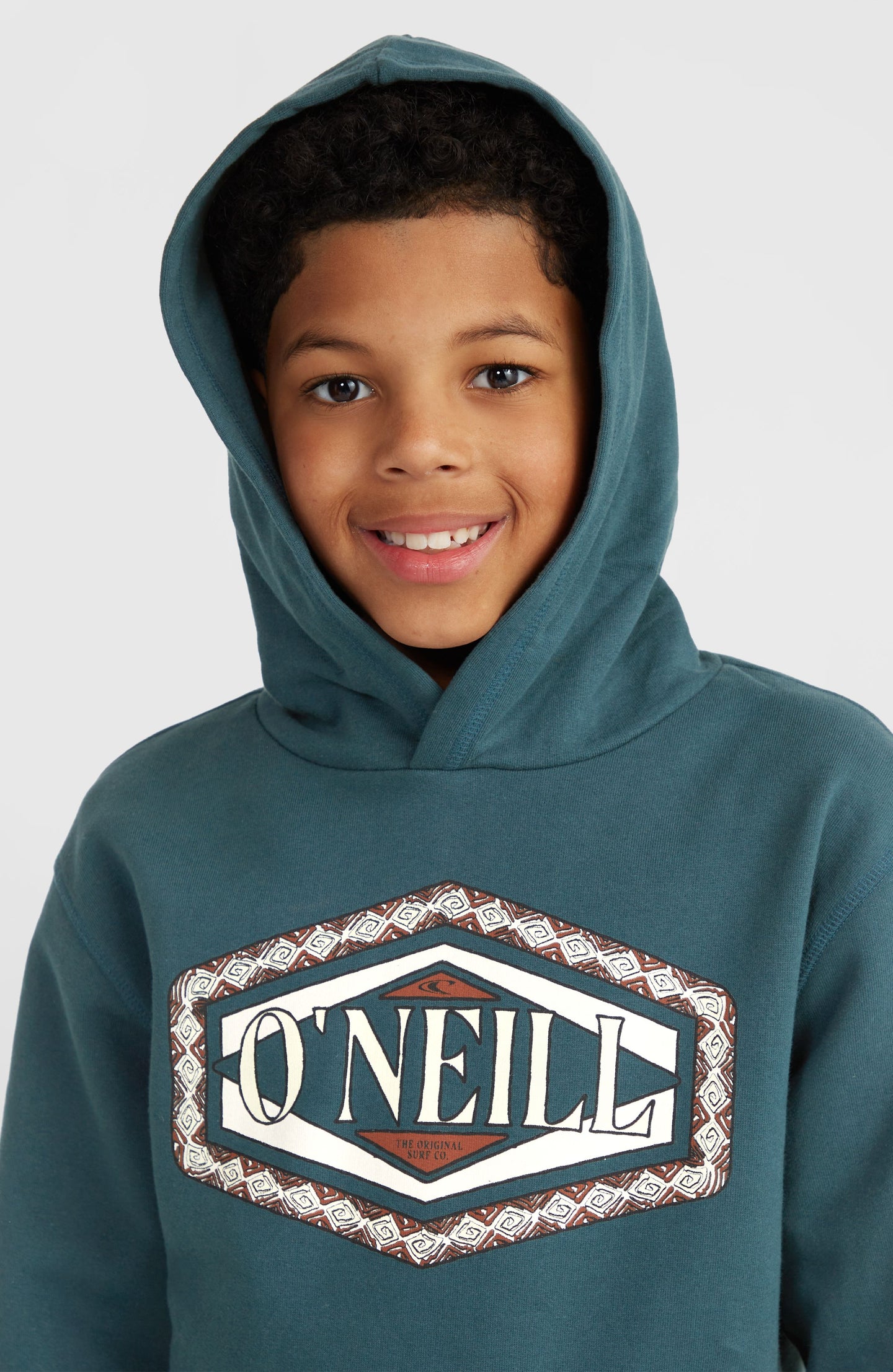 O'Neill Front Print Hoodie - Alma Steel