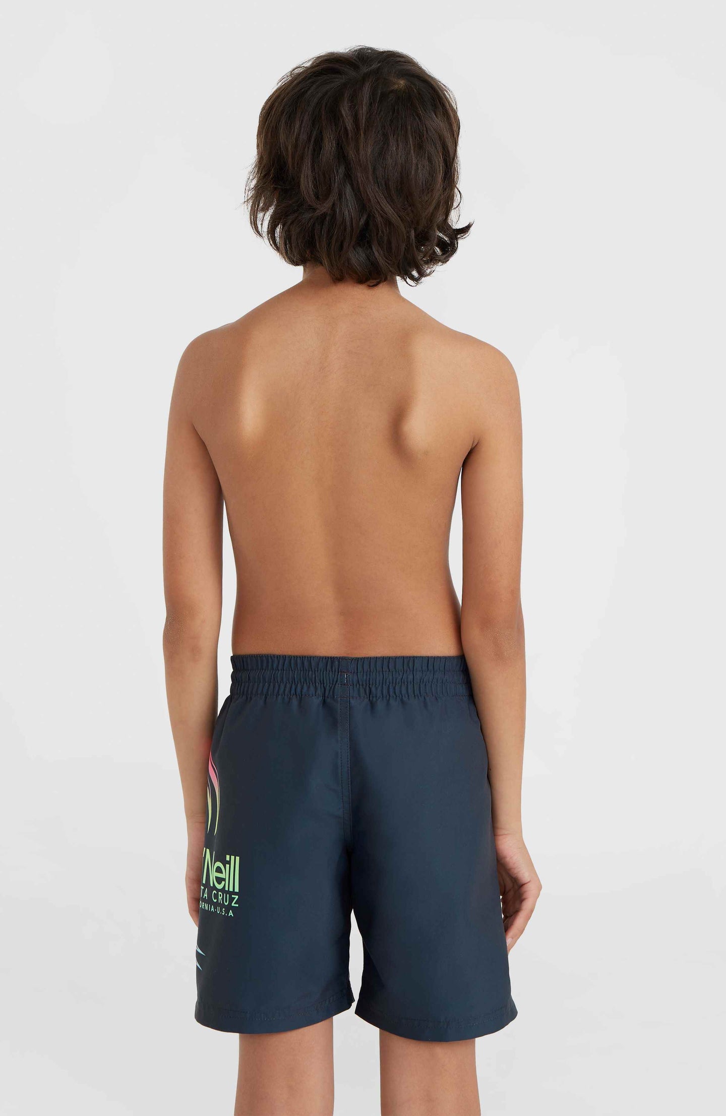 Circle Surfer 14" Swim Shorts - Outer Space Circle Surfer Grandient Panel