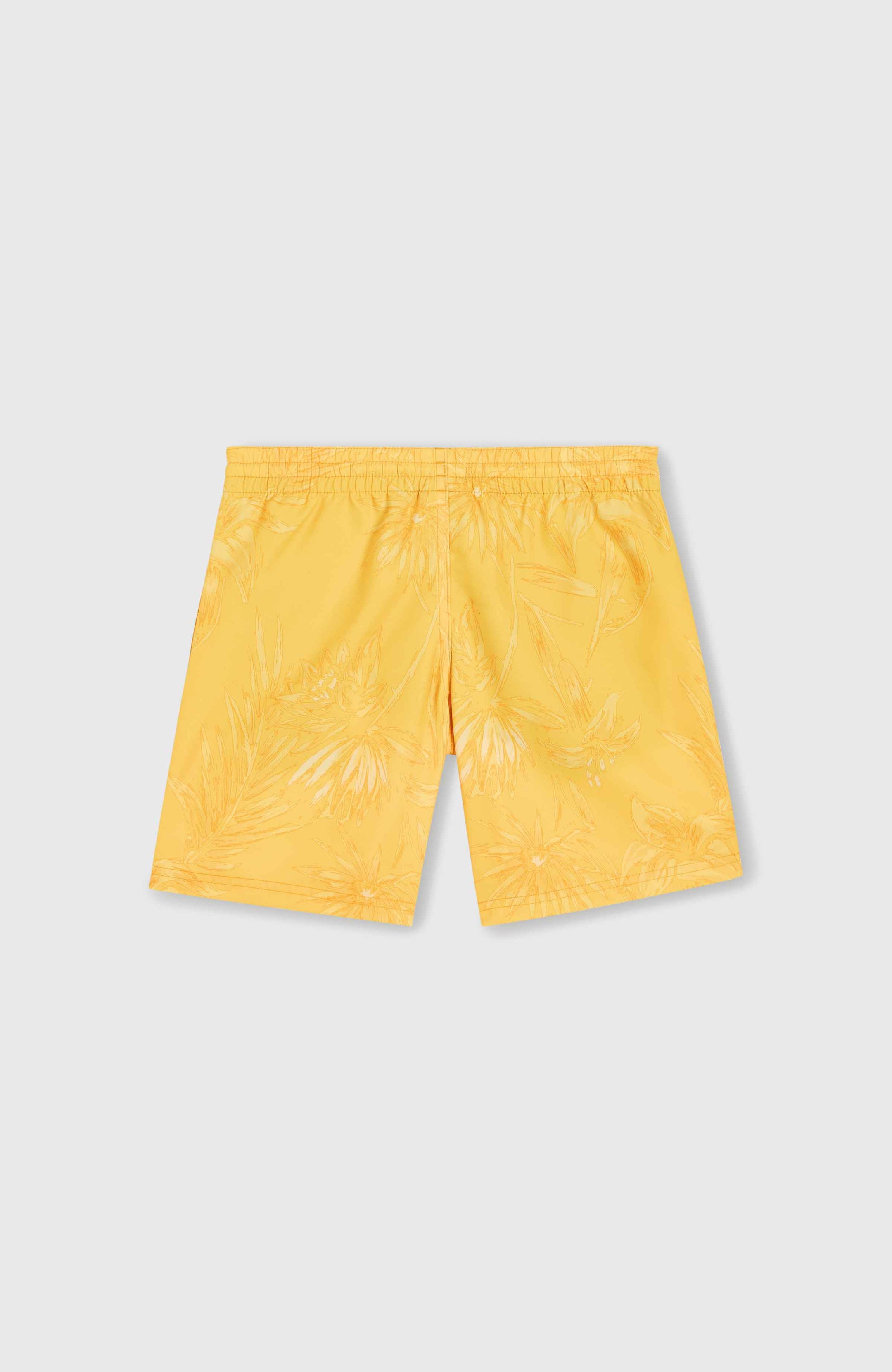 Mix & Match Cali Floral 14'' Swim Shorts - Yellow Tonal Tropicana