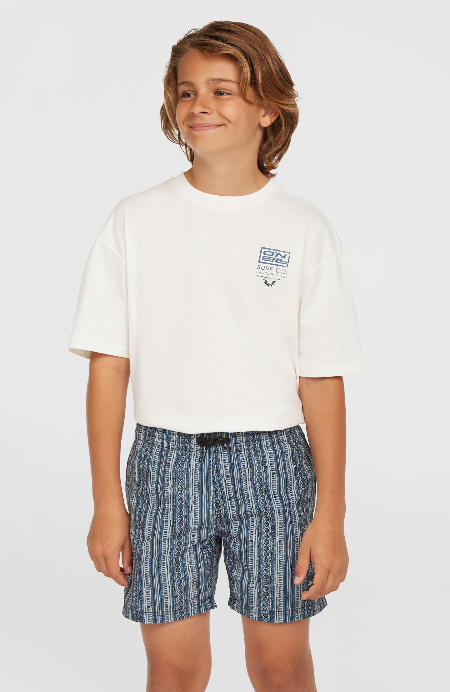 O'Neill Cali 14" Swimshorts - Blue Pressed Lines